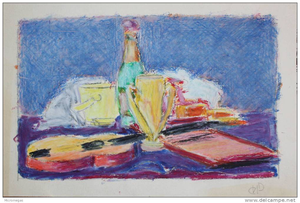 Etienne Petreto :Nature Morte - Gouaches