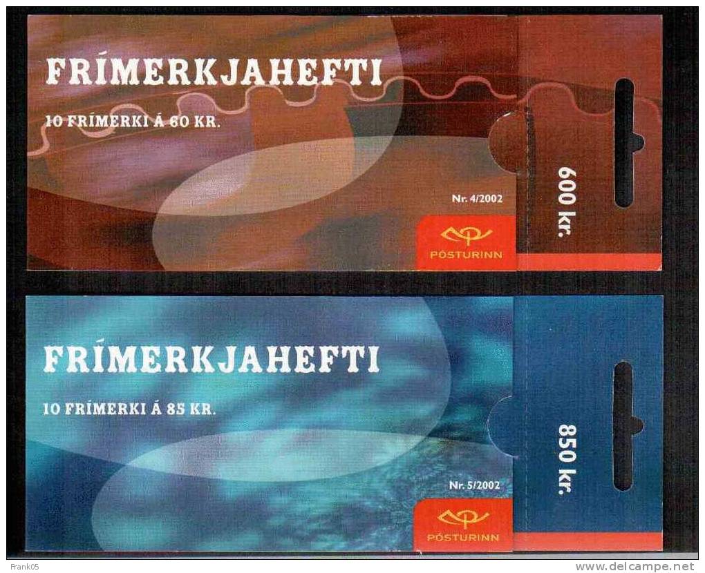 Island / Iceland / Islande 2002 MH/booklet EUROPA ** - 2002