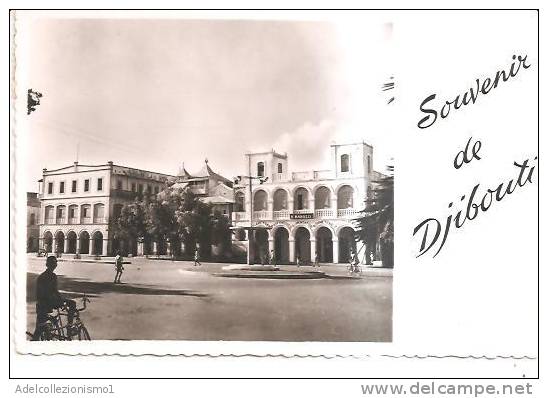 39584)cartolina Di Djibouti-la Place Menelick-viaggiata - Somalia