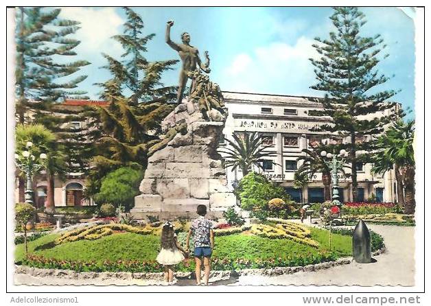 39595)cartolina Di Acireale-piazza Garibaldi-nuova - Acireale