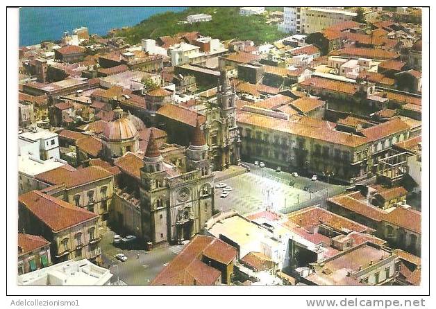 39599)cartolina Di Acireale-il Duomo Visto Dall' Aereo-nuova - Acireale