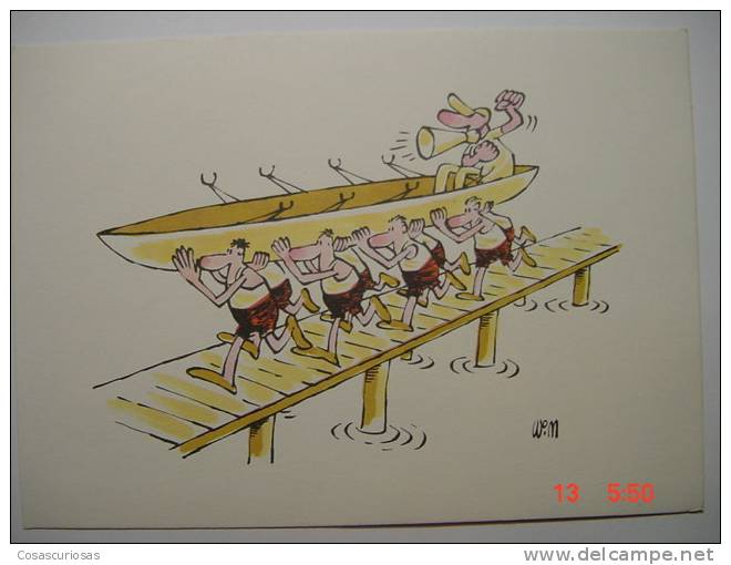 8252 REMO SPORT DEPORTE  ILUSTRADOR WIM     AÑOS / YEARS / ANNI  1970 OTHERS IN MY STORE - Rowing