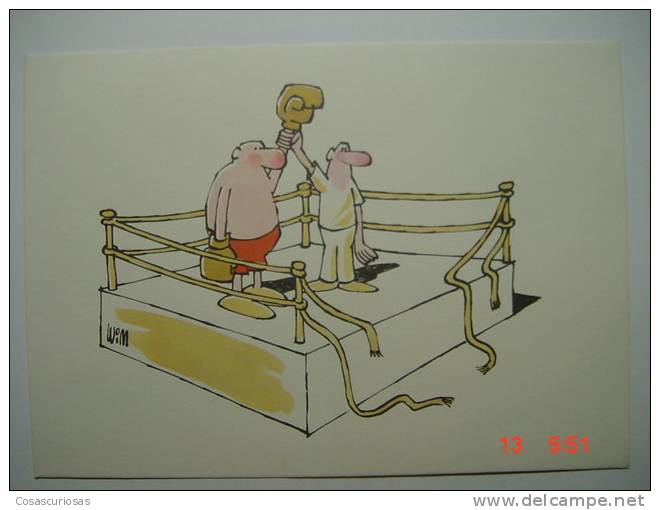 8376 BOX BOXEO   SPORT DEPORTE  ILUSTRADOR WIM     AÑOS / YEARS / ANNI  1970 OTHERS IN MY STORE - Boxe