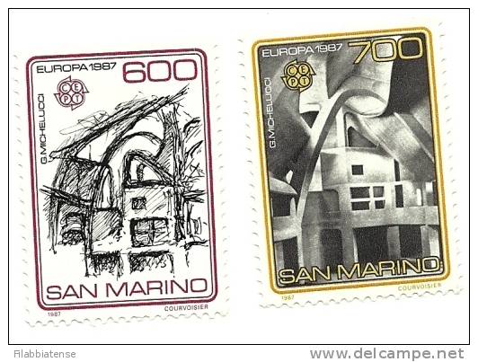 1987 - 1195/96 Europa    +++++++ - Unused Stamps