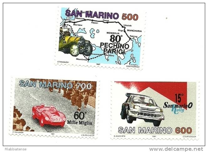 1987 - 1197/99 Grandi Competizioni   ++++++++ - Unused Stamps