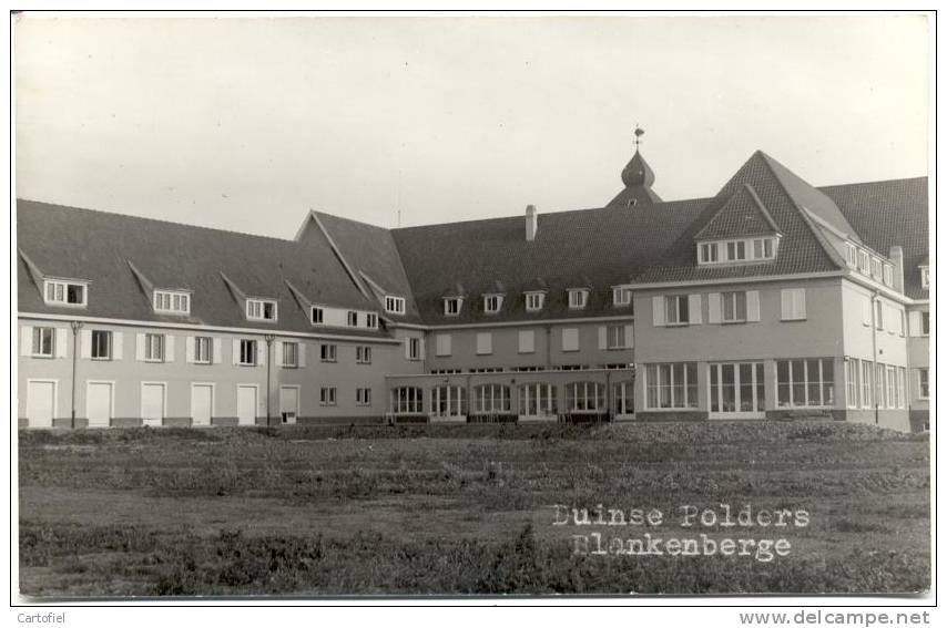 BLANKENBERGE-DUINSE POLDERS-FOTOKAART - Blankenberge