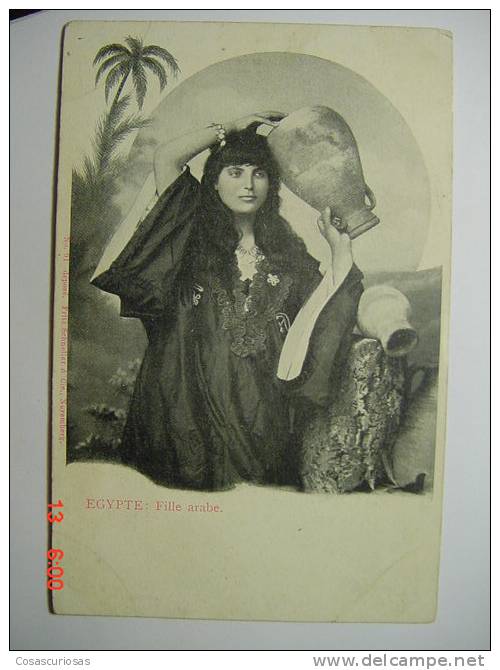 9382  EGYPT EGYPTE  NATIVE   WOMAN   FILLE ARABE ETHNIC ETNICA  AÑOS / YEARS / ANNI  1900 OTHERS IN MY STORE - Unclassified
