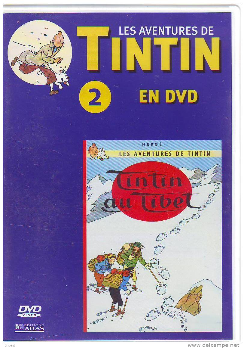 DVD TINTIN 2 TINTIN AU TIBET - Animatie