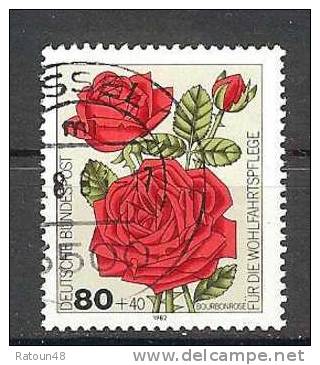 Bourbon Rose - Oblitéré - Allemagne - N° 984-  Ref Y&T - Rozen