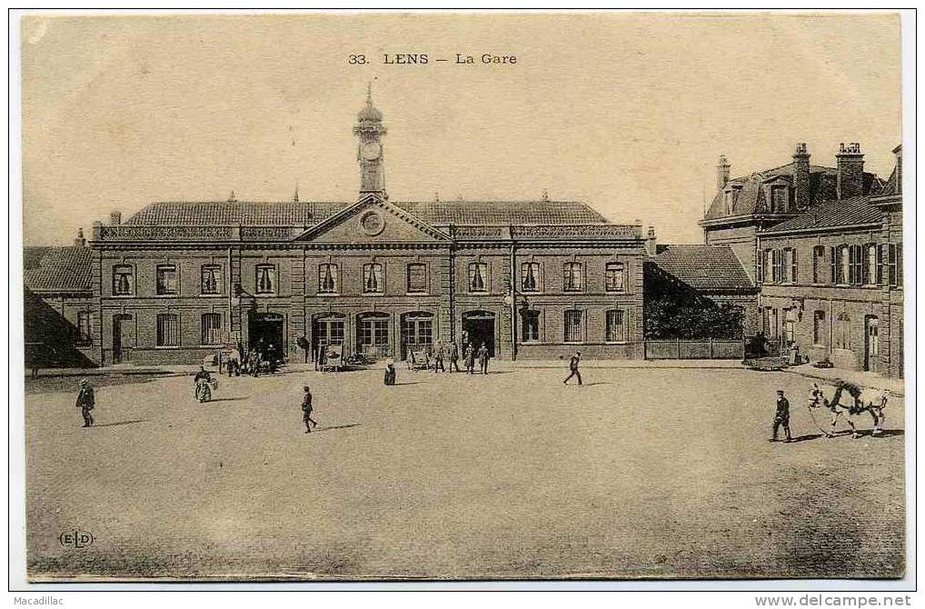 33 - LENS - La Gare - Lens