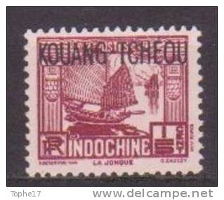 K-Kouang-Tcheou - 1937 - Y&T 98 Neuf * - Altri & Non Classificati