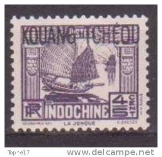 K-Kouang-Tcheou - 1937 - Y&T 101 Neuf * - Other & Unclassified