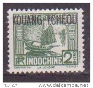 K-Kouang-Tcheou - 1937 - Y&T 103 Neuf * - Unused Stamps