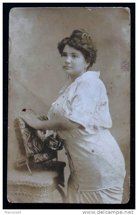 Cuba - Portraits D´une Jeune Fille En Robe Et Sac à Main - Photo A Alvarez à Santiago De Cuba - 1925-30 - Cuba