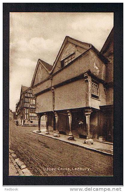 Early Postcard Upper Cross Ledbury Herefordshire - Ref 515 - Herefordshire