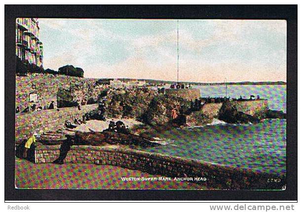 Early Postcard Anchor Head Weston-super-Mare Somerset - Ref 515 - Weston-Super-Mare