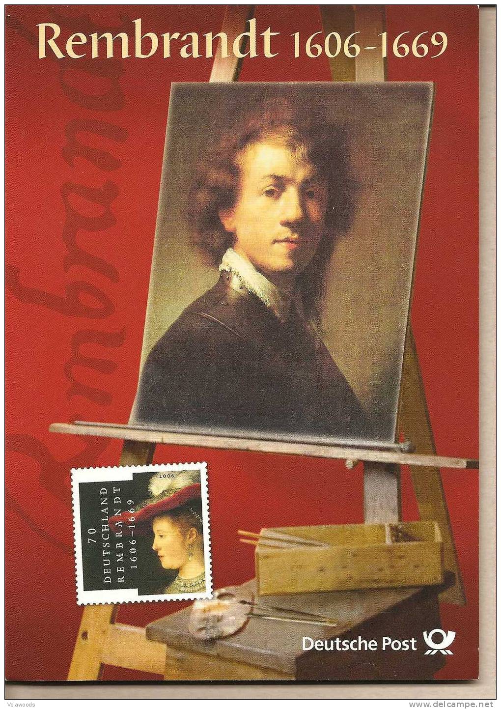 Germania - Folder 400 Anniversario Della Nascita Di Rembrandt - 2006 - Rembrandt