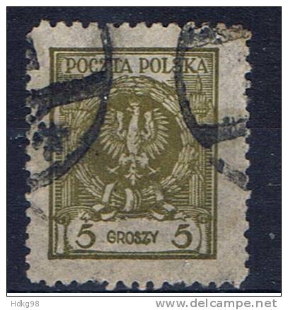 PL+ Polen 1924 Mi 204 Wappenadler - Used Stamps