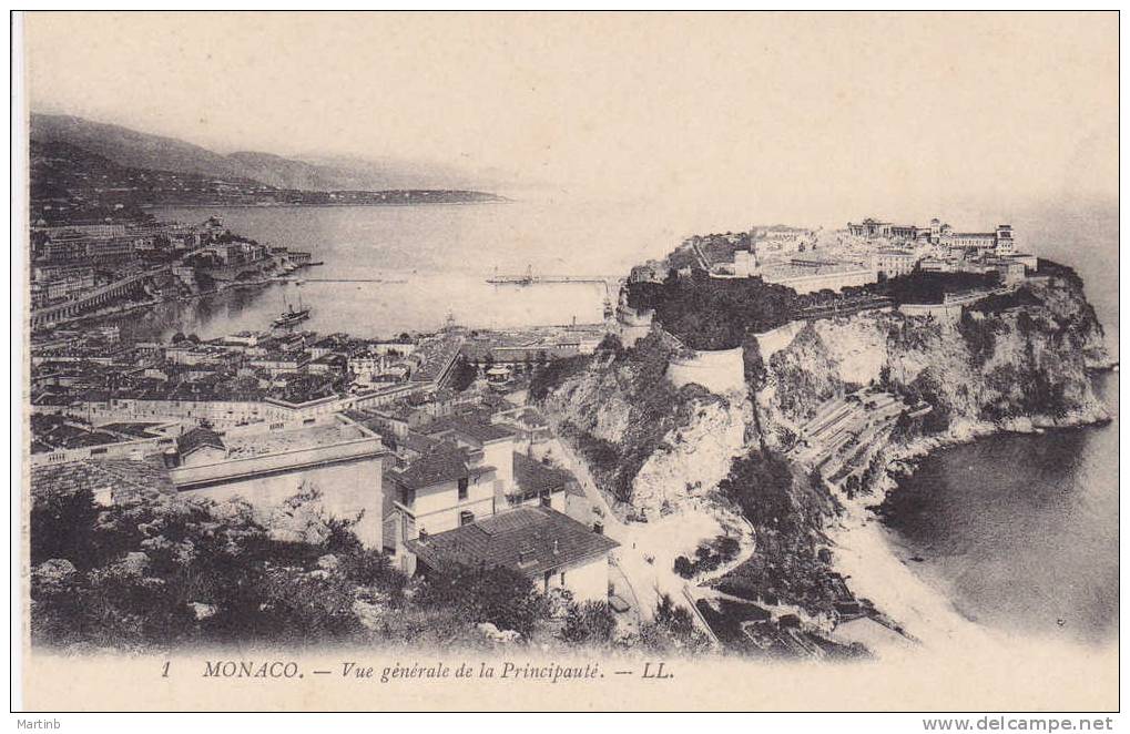 MONACO  Vue Générale De La Principauté - Multi-vues, Vues Panoramiques