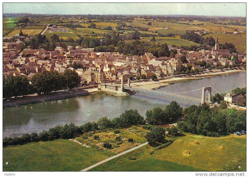 Carte Postale 49. Chalonnes-sur-Loire  Vue D'avion   Trés Beau Plan - Chalonnes Sur Loire