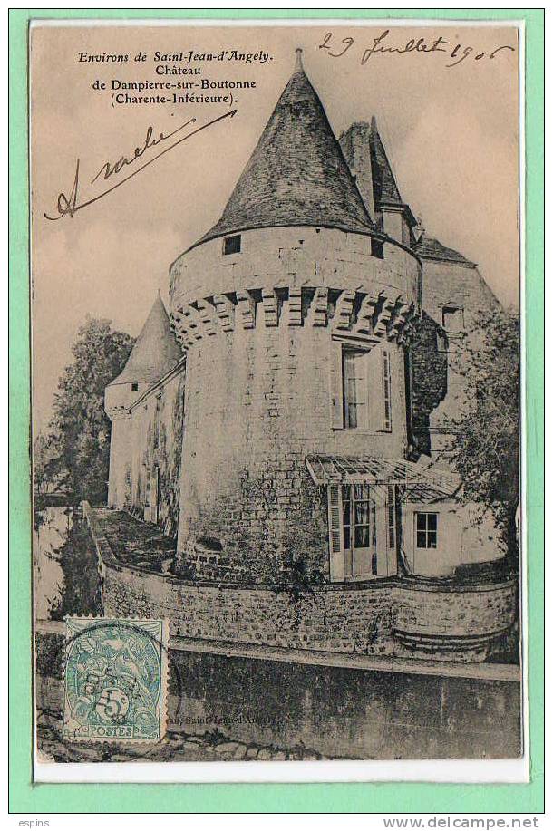 17 - DAMPIERRE Sur BOUTONNE -- Château De .... - Dampierre-sur-Boutonne