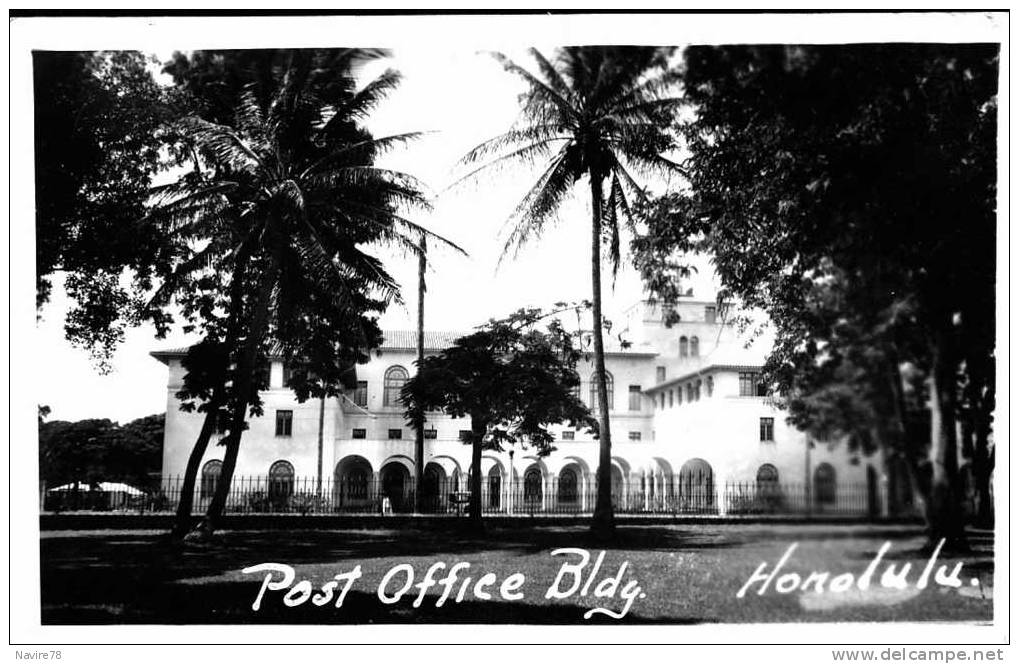 HAWAII HONOLULU  POST OFFICE BAY - Honolulu