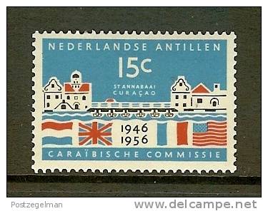 NED ANTILLEN 1956 Hinged Stamp(s) Caribian Commission 52 - Curacao, Netherlands Antilles, Aruba