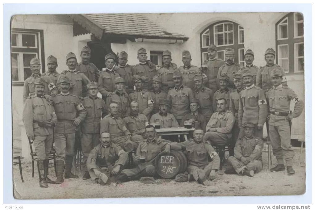 RED CROSS - K.u.K., Soldiers, 1915. - Croix-Rouge