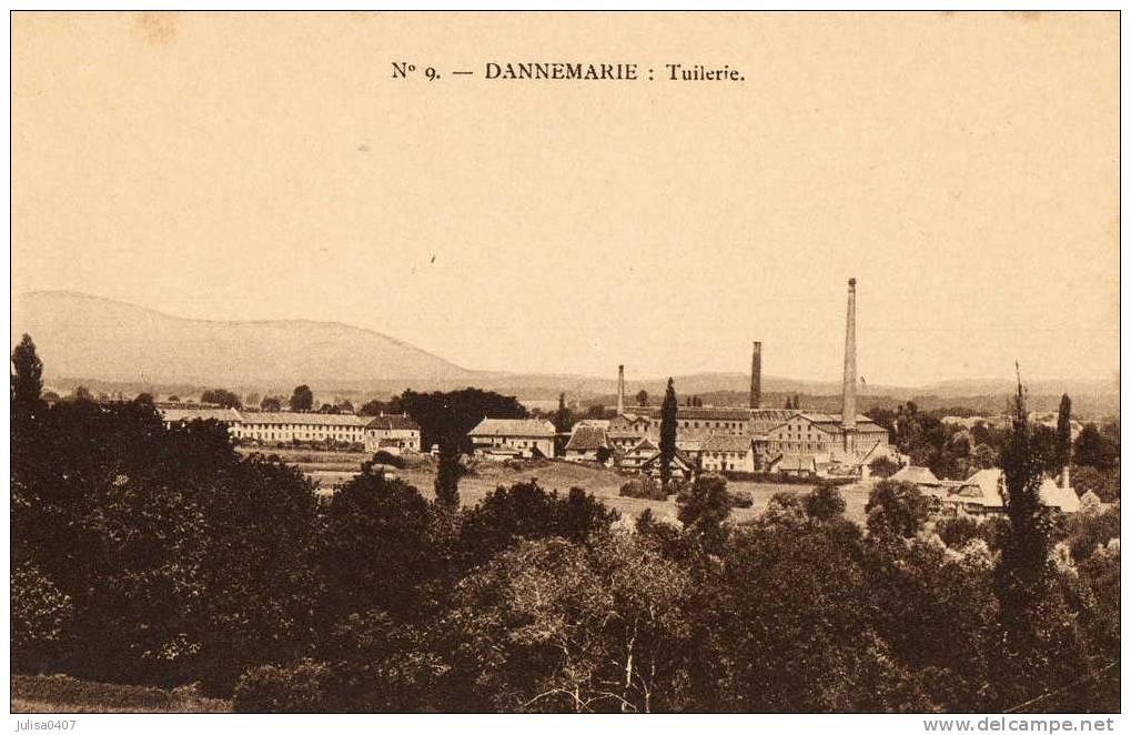 DANNEMARIE (68) Usine Tuilerie - Dannemarie