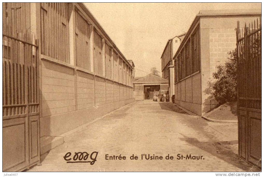 SAINT MAUR (94) Entrée De L'usine EMG - Saint Maur Des Fosses