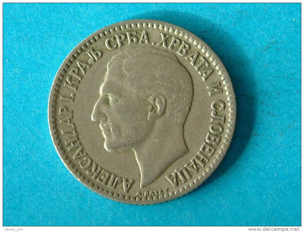 1925 - 1 DINAR / KM 5 - ( For Grade, Please See Photo ) !! - Yougoslavie
