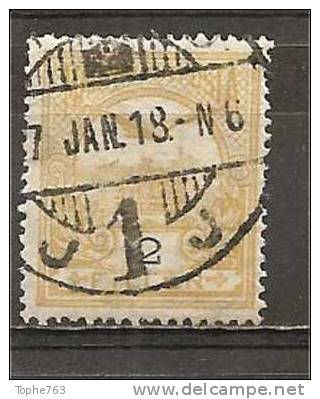 Hongrie 1913 YT N° 90o - Used Stamps