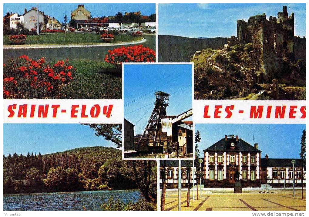 SAINT ELOY LES MINES   * THEME MINEUR  PUY DE DOME - Saint Eloy Les Mines