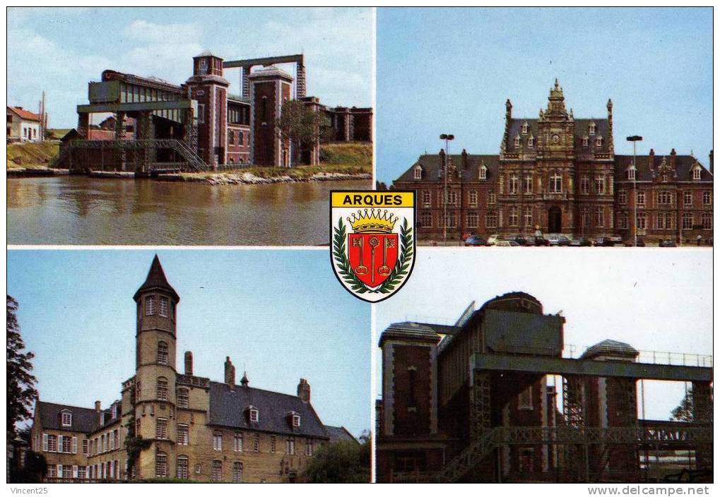 ARQUES MINES  PAS DE CALAIS  1980 PRES DE RACGUINGHEM   62 - Arques