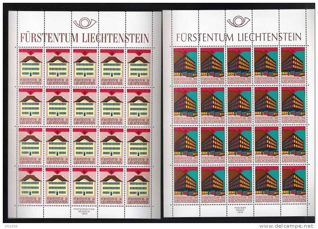 10 MINI BLOCS FEUILLETS LIECHTENSTEIN EUROPA CEPT 1988-89-90-91-92- COTE PHILEX  228 EUR - Blocks & Sheetlets & Panes