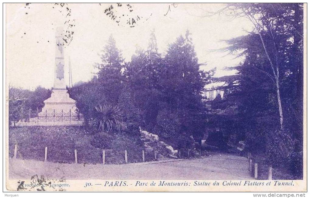 Postal PARIS (Rue De Clignancourt) 1905 A Avallon - 1900-29 Blanc