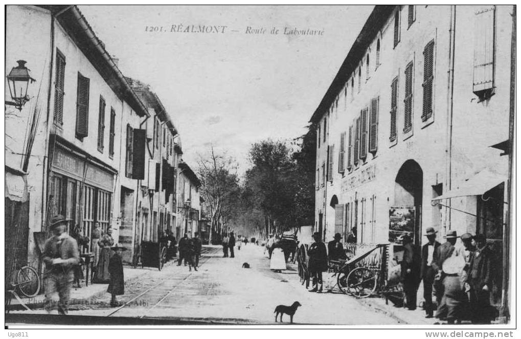 1201. REALMONT - Route De Laboutarié - Realmont