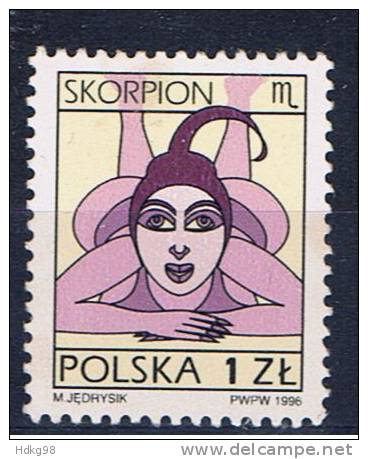 PL Polen 1996 Mi 3598 Mnh Tierkreiszeichen - Used Stamps