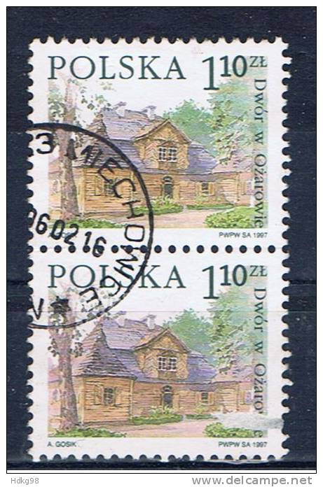 PL Polen 1997 Mi 3651 Gutshof (Paar) - Used Stamps