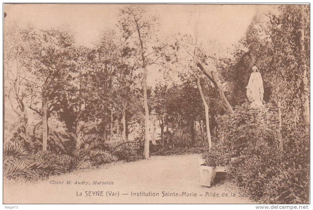 Cpa Du 83 - La Seyne - Institution Ste Marie - La Seyne-sur-Mer