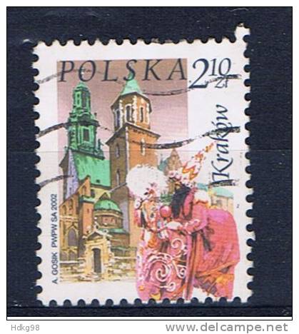 PL Polen 2002 Mi 3956 Krakau - Usados