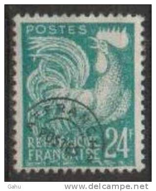 France ; 1953 ; N° Y : Préo 114  ; Charnière;gomme D´origine ; " Coq " ; Cote Y : 13.75 E. ; - 1953-1960