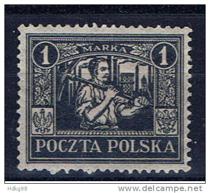 PL Polen 1922 Mi 7 Mng Abstimmungsgebiet OOS (Ostoberschlesien) - Used Stamps
