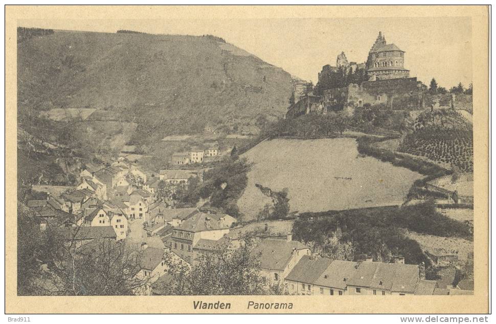 Vianden - Panorama Ed. P.C. Schoren - Vianden