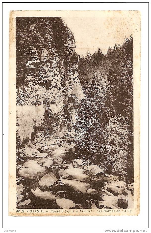 Savoie: Route D' Ugine à Flumet, Les Gorges De L' Arly (10-942) - Ugine