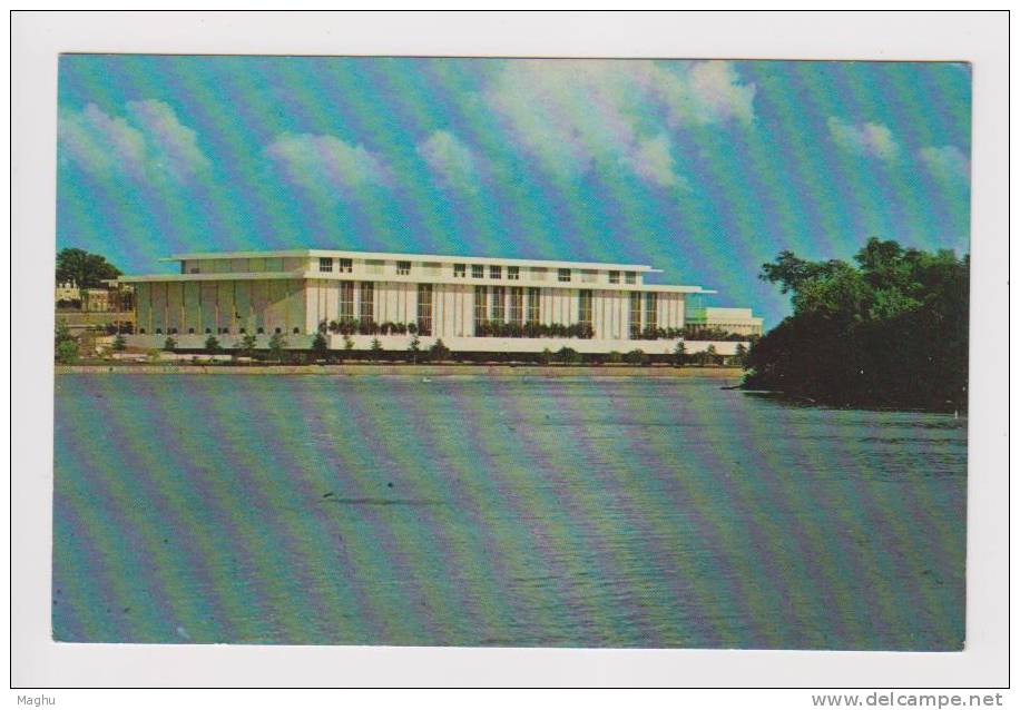 John Kenndy Center For Performing Arts, View From Potomac River, Washington D.C., Hans Trebor - Washington DC