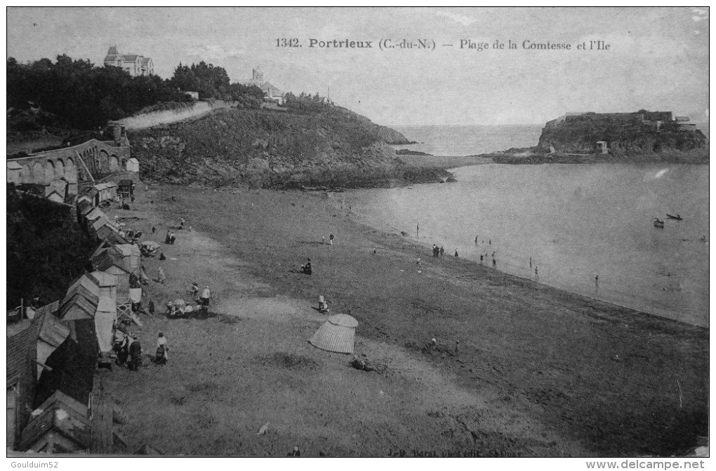 Plage De La Comtesse Et L´ile - Pontrieux