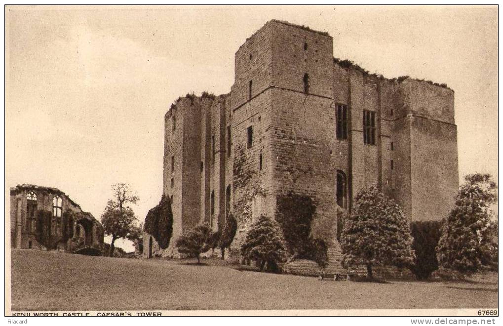 4474   United Kingdom    Kenilworth Castle Ceaser's Tower   VG 1938 - Altri & Non Classificati