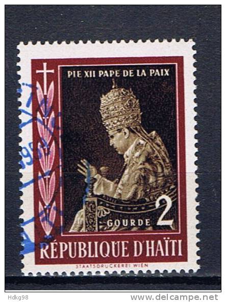RH Haiti 1959 Mi 557 Papst Pius XII. - Haïti