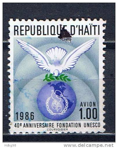 RH Haiti 1987 Mi 1510 UNESCO - Haití